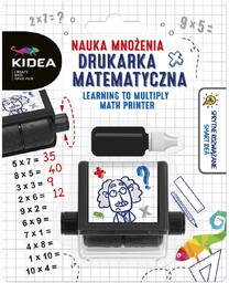 DRUKARKA MATEMATYCZNA KIDEA NAUKA MNOŻENIE 1szt.