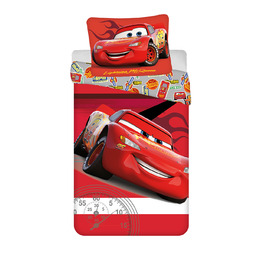 Jerry Fabrics Pościel bawełniana 140x200 Auta Cars Legenda