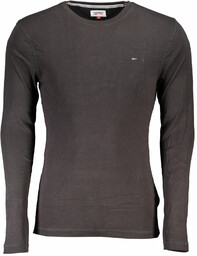 MĘSKI T-SHIRT Z DŁUGIM RĘKAWEM TOMMY HILFIGER CZARNY