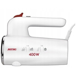 Mikser ręczny Mpm MMR-18 400 W biały