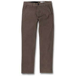 spodnie VOLCOM - frickin slim chino major brown