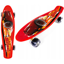 Deskorolka deska fiszka Mocna 55cm Cars Auta