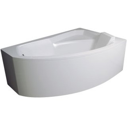 BESCO Wanna narożna RIMA 130x85 cm prawa #WAR-130-NP