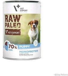 RAW PALEO Puppy Monoprotein DORSZ dla szczeniąt 400g