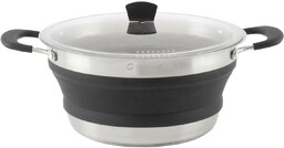 Garnek turystyczny Outwell Collaps Pot L - black