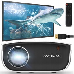 RZUTNIK PROJEKTOR PRZENOŚNY 1920x1080 LED FULL HD HDMI