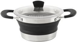 Garnek turystyczny Outwell Collaps Pot S - black