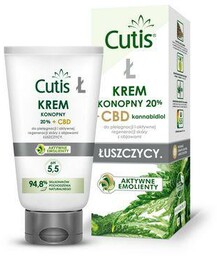Cutis Ł Krem konopny 20% + CBD kannabidiol,