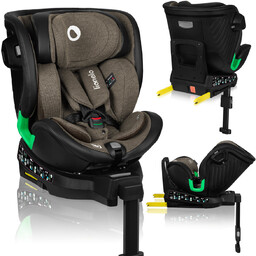 Fotelik samochodowy 40-150cm Obrotowy z Bazą Isofix Montaż