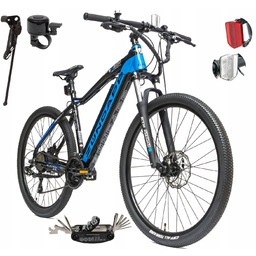 Rower Elektryczny Męski Damski Górski 27,5 Mtb Amortyzacja