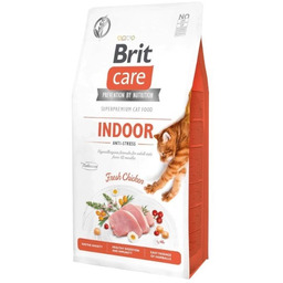 Brit Care Cat Grain-Free Indoor Anti-Stress Z Kurczakiem