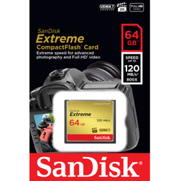SanDisk SDCFXSB-064G-G46 - KARTA EXTREME CF 64 GB