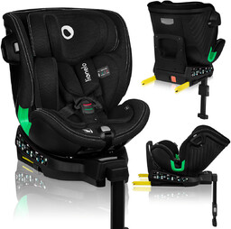 Fotelik samochodowy 40-150cm Obrotowy z Bazą Isofix Montaż