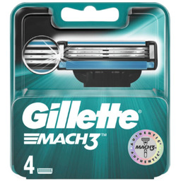 Wkłady Do Golenia Gillette Mach3 4 Szt Zapas