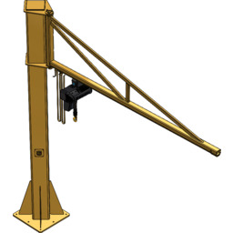 Żuraw słupowy 250kg NIKO