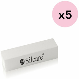 Blok ścierający Silcare 4-stronny Biały (x5)