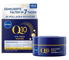 NIVEA Q10 Anti-Falten Power Nachtpflege Krem na noc