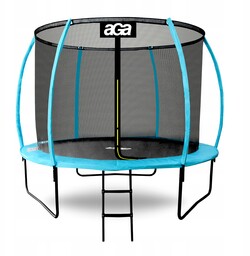 Aga Sport Exclusive Trampolína 250 cm niebieska ochronna
