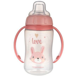 CANPOL BABIES Kubek treningowy z miękkim ustnikiem CUTE