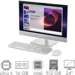 2w1 Komputer PC AIO Dell 24 All-in-One EC24260