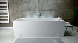 BESCO WAM-120-MO Besco Modern wanna prostokątna 120x70 cm