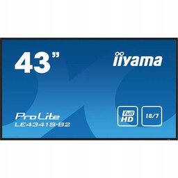 Monitor wielkoformatowy 42,5" Iiyama LE4341S-B2 |ips 1920x1080 (FullHD)