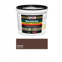 Farba Na Dach Isolbau Dachfarbe Brązowa Braun 12kg