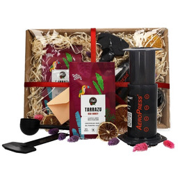 Zestaw prezentowy - Aeropress + kawa ziarnista Mott