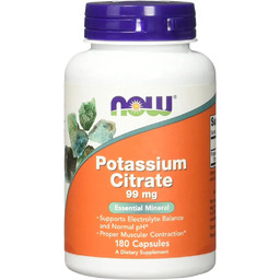 Now Foods Potassium Citrate 99 Mg - Cytrynian