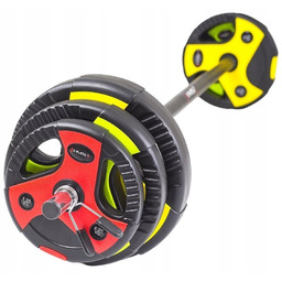 Zestaw Gryf Sztanga Z Wymiennym Obciążeniem Do Ćwiczeń