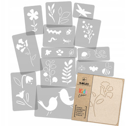 Szablony Malarskie Zestaw 14 szt. Pokój Dzieci Wielorazowe