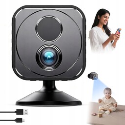 Kamera Bezpieczeństwa Wewnętrzna 1080P Wifi Z Czujnikiem Ruchu