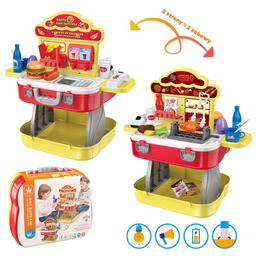 3 w 1 zestaw - Burgerownia + Grill