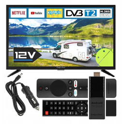 Telewizor do Kampera 12V 24 cale Smart Android