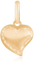 Złota zawieszka 585 serduszko serduszka PREZENT