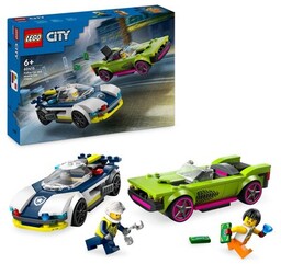 LEGO 60415 City Pościg radiowozu za muscle carem