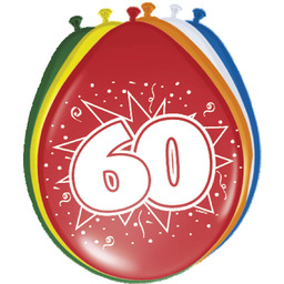 Folat - Balony na 60 urodziny - 8
