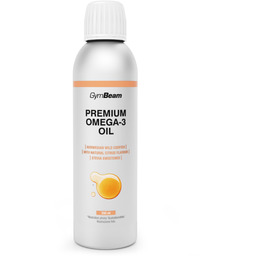 GymBeam Premium Omega 3 250 ml cytrusowy