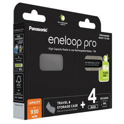 Panasonic Eneloop Pro BK-4HCDEC4BE - 4x akumulator Pro