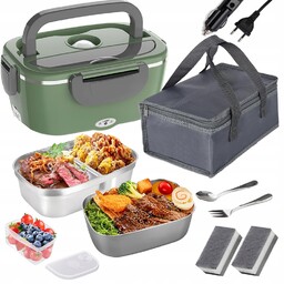 Przenośny Elektryczny Pojemnik Na Żywność Lunch Box Podgrzewany