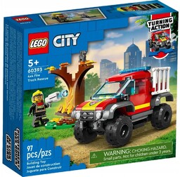 Lego City - Wóz Strażacki 4X4 - Misja