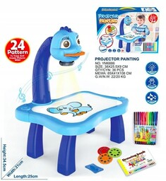 Stolik biurko do rysowania, Projektor edukacji, nauki