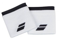 Frotka Babolat LOGO WRISTBAND biało-czarna