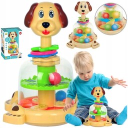 Bąk dla Dzieci 12m+ Spinner Bączek Kolorowe Piłeczki