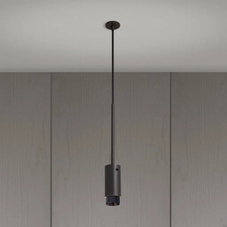 Lampa wisząca punktowa Exhaust Cross Stalowa Grafitowa