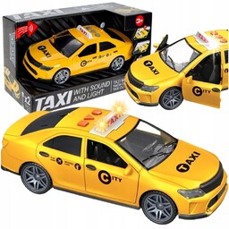 Auto Osobowe Taksówka żółte Taxi Samochód z napędem