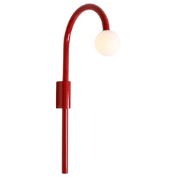 Kinkiet czerwony do jadalni ENIGMA W0344 - MaxLight