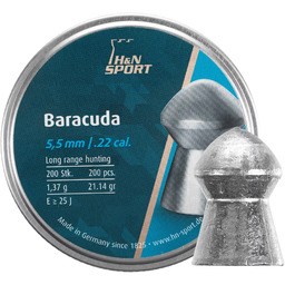 Śrut 5,5 mm Diabolo H&N Baracuda 200 szt.