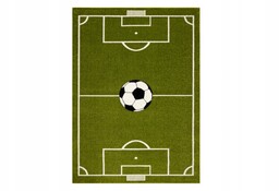 Dywan Pilly 120x170 Zielone Boisko Uefa Piłka