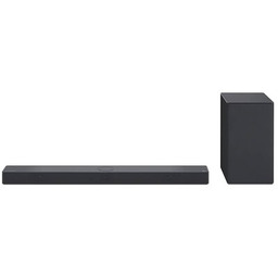 LG Soundbar SC9S Czarny 3.1.3-kanałowy, Bezprzewodowy Subwoofer, 4K,